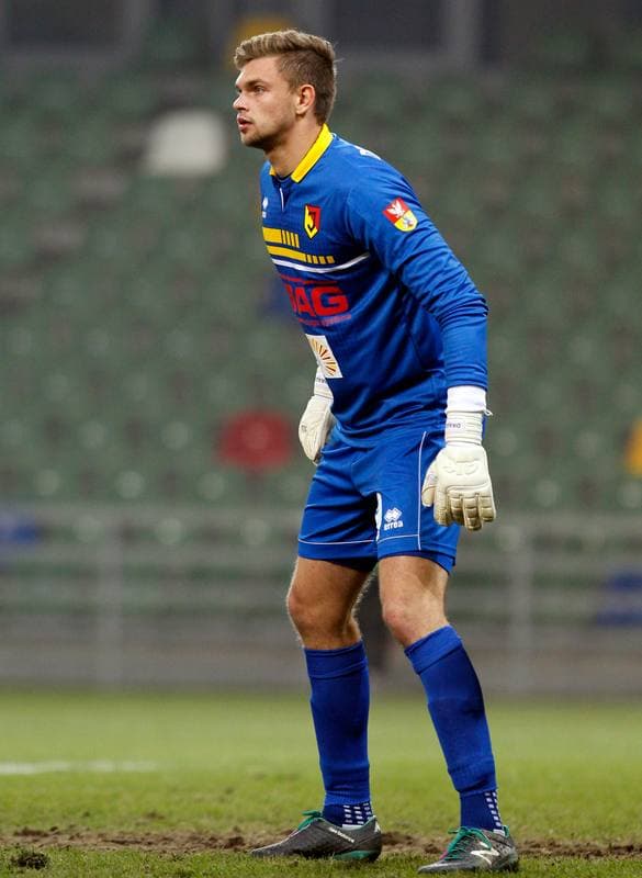 Football. PKO BP Ekstraklasa. Podbeskidzie Bielsko Biala - Jagiellonia Bialystok. 02.11.2015