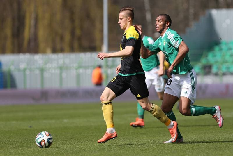 Football. I Liga. GKS Katowice - GKS Belchatow. 03.04.2016