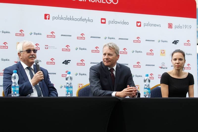 Athletics. Memorial im. Janusza Kusocinskiego. Press Conference. 14.05.2018