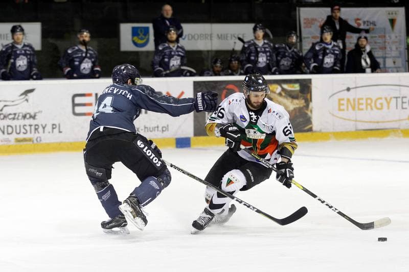 Ice Hockey. Polska Hokej Liga. GKS Tychy - MH Automatyka Gdansk. 06.03.2019