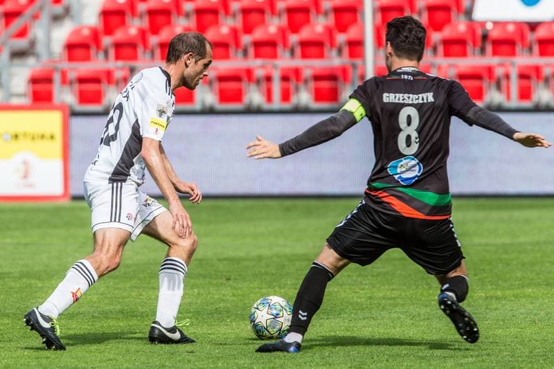Football. Fortuna I Liga. GKS Tychy - Chojniczanka Chojnice. 07.06.2020