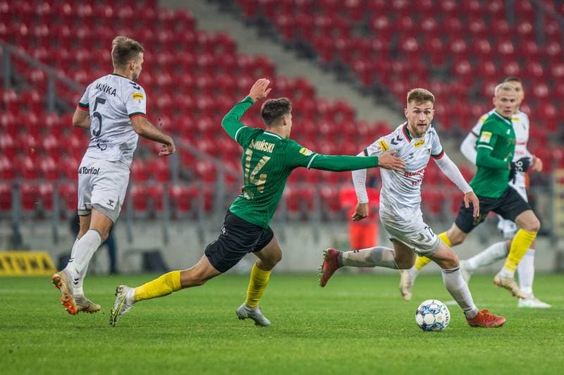 Football. Fortuna I Liga. GKS Tychy - GKS 1962 Jastrzebie. 06.11.2021