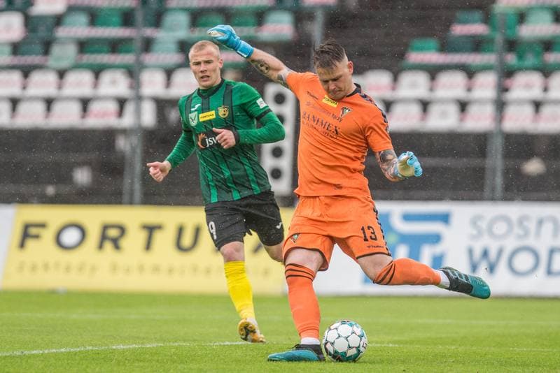 Football. Fortuna I Liga. Zaglebie Sosnowiec - GKS 1962 Jastrzebie. 22.05.2021