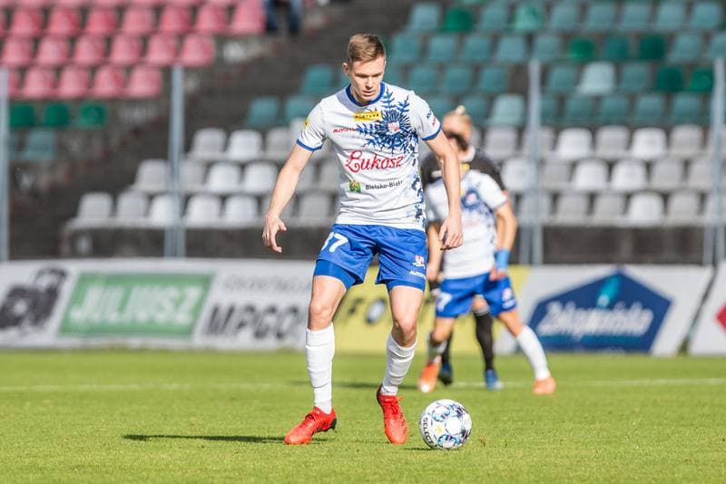 Football. Fortuna I Liga. Zaglebie Sosnowiec - Podbeskidzie Bielsko-Biala. 24.10.2021