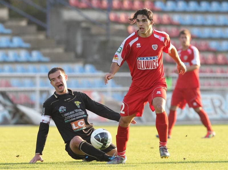 Football. I liga. Piast Gliwice - Bogdanka Leczna. 16.10.2011