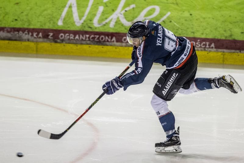 Ice Hockey. Polska Hokej Liga. Zaglebie Sosnowiec - Lotos PKH Gdansk. 22.09.2019