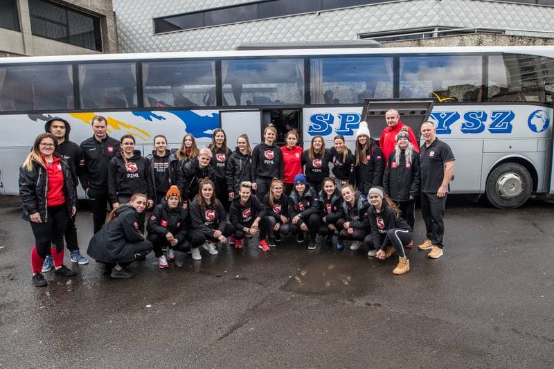 Ice Hockey. Poland national team. Departure. 05.02.2020
