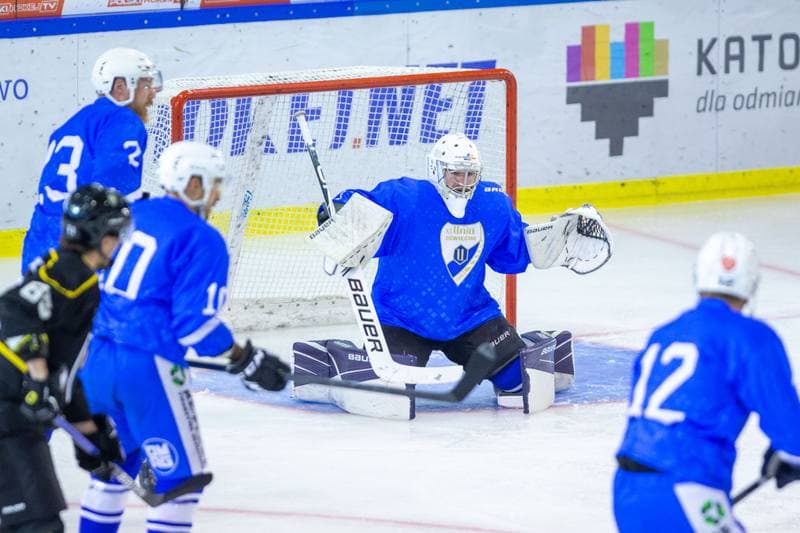 Ice Hockey. Sparing. GKS Katowice - Re-Plast Unia Oswiecim. 19.08.2022
