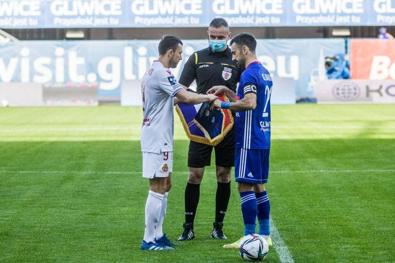 Football. PKO BP Ekstraklasa. Piast Gliwice - Wisla Krakow. 16.05.2021