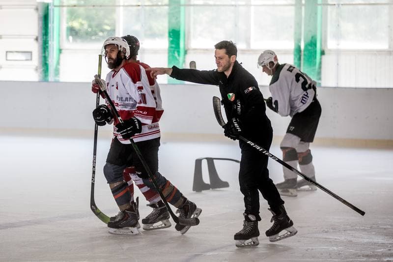 Ice Hockey. Charity Training. 19.06.2021