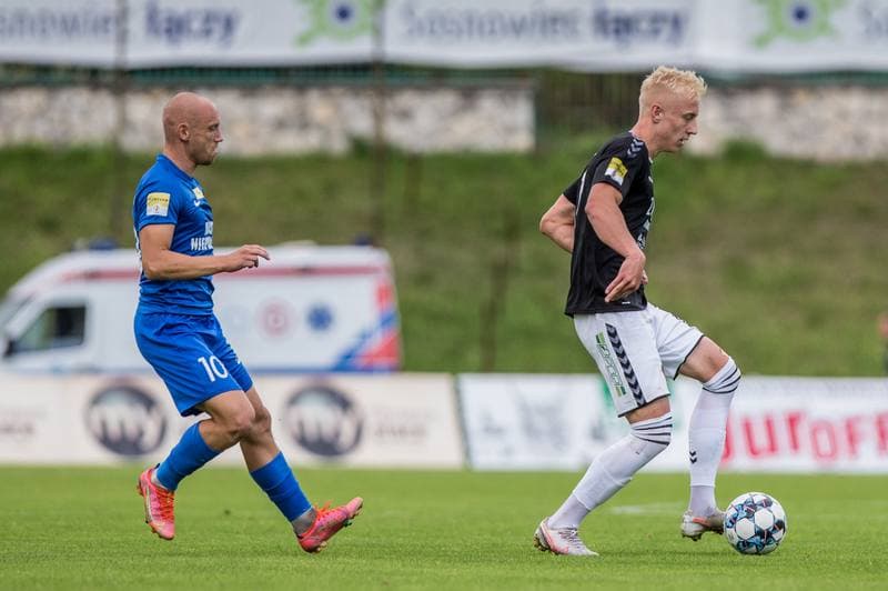 Football. Fortuna I Liga. Zaglebie Sosnowiec - Puszcza Niepolomice. 12.09.2021