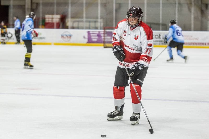 Ice Hockey. Hokejowa Reprezentacja Artystow Polskich. Training. 24.09.2021