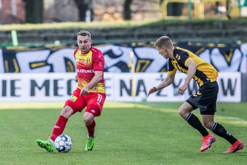 Football. Fortuna I Liga. GKS Katowice - Korona Kielce. 06.11.2021