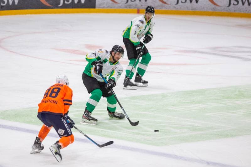 Ice Hockey. Sparing. JKH GKS Jastrzebie - Dukla Michalovce. 31.08.2022