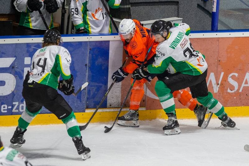 Ice Hockey. Sparing. JKH GKS Jastrzebie - Dukla Michalovce. 31.08.2022
