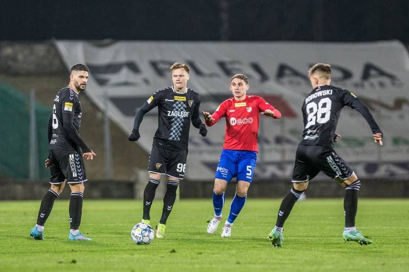 Football. Fortuna I Liga. Zaglebie Sosnowiec - Odra Opole. 25.02.2022