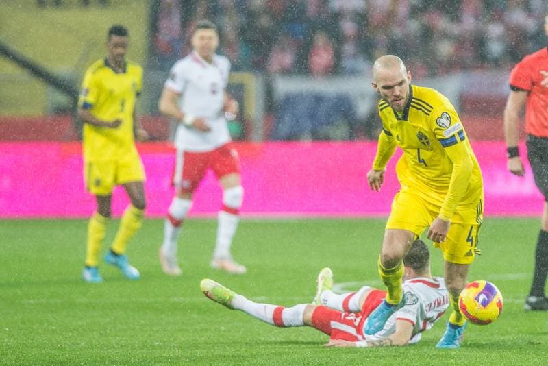 Football. FIFA World Cup Qualifiers. Poland - Sweden. 29.03.2022
