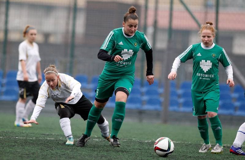 Football. III Liga Slaska Kobiet. GKS Katowice - Czarnie II Sosnowiec. 07.11.2015