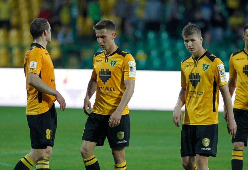 Football. I Liga. GKS Katowice - Zaglebie Lubin. 25.04.2015