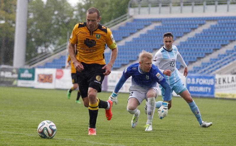 Football. I Liga. Stomil Olsztyn - GKS Katowice. 17.05.2015