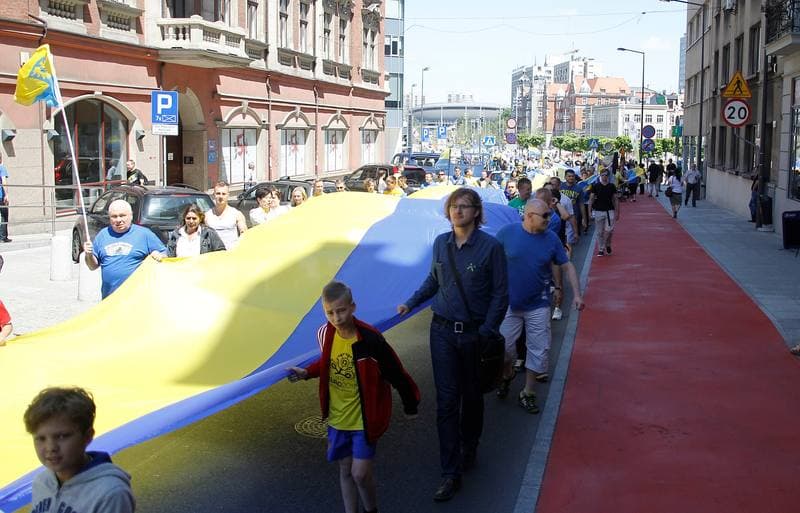 March of the Silesian Autonomy Movement. Katowice. 11.07.2015