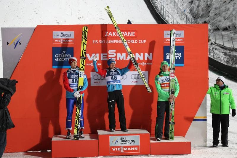 Ski Jumping. FIS World Cup. Individual Competition. 24.01.2016