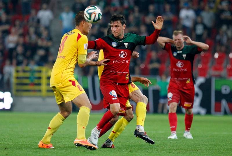 Football. II Liga. GKS Tychy - Znicz Pruszkow. 29.08.2015