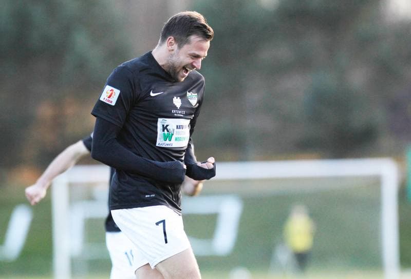Football. I Liga. Rozwoj Katowice - Sandecja Nowy Sacz. 14.11.2015