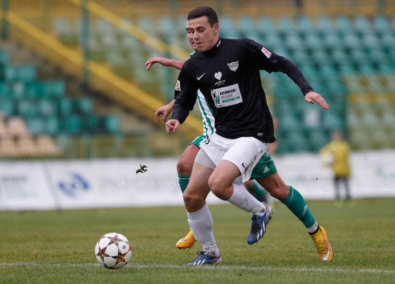 Football. I Liga. Rozwoj Katowice - Olimpia Grudziadz. 21.11.2015