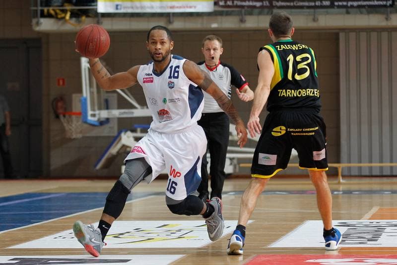 Basketball. Tauron Basket Liga. MKS Dabrowa Gornicza - Siarka Tarnobrzeg. 03.01.2016