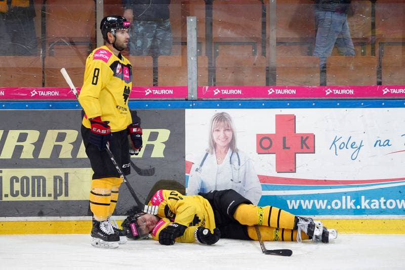 Ice Hockey. Tauron Hokej Liga. Tauron KH GKS Katowice - Comarch Cracovia. 08.02.2018