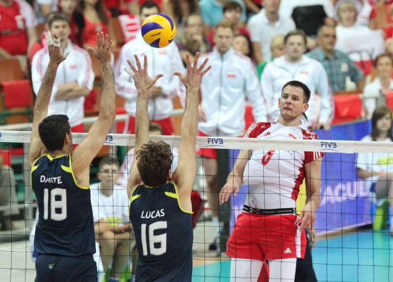 Volleyball. World League. Poland - Brazil. 29.06.2011