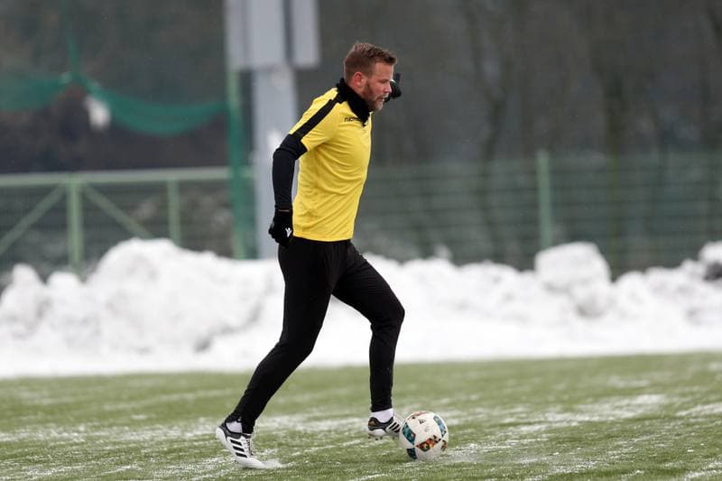 Football. Sparing. GKS Katowice - Fotbal Trinec. 25.01.2019
