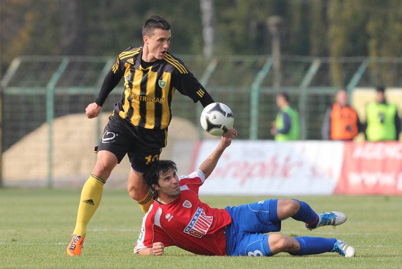 Football. I liga. GKS Katowice - Piast Gliwice. 23.10.2011