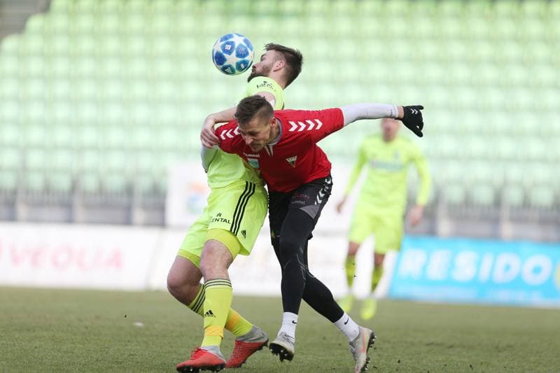 Football. Sparing. MFK Karvina - GKS Tychy. 01.02.2019