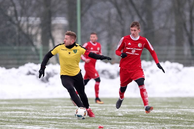 Football. Sparing. GKS Katowice - Fotbal Trinec. 25.01.2019