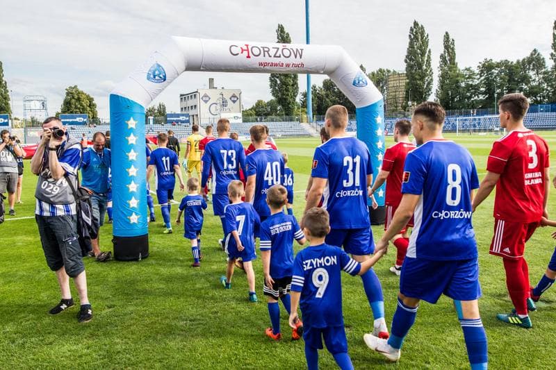 Football. III Liga. Ruch Chorzow - Foto-Higiena Blyskawica Gac. 17.08.2019