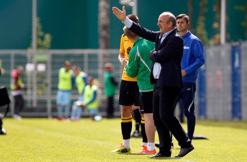Football. I Liga. Stomil Olsztyn - GKS Katowice. 17.05.2015