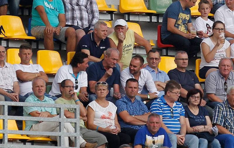 Football. PKO BP Ekstraklasa. Podbeskidzie Bielsko Biala - Lechia Gdansk. 28.08.2015