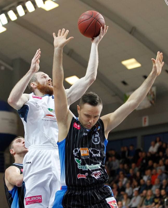 Basketball. Tauron Basket Liga. MKS Dabrowa Gornicza - Stal Ostrow Wielkopolski. 15.11.2015