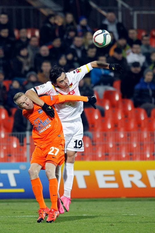 Football. PKO BP Ekstraklasa. Termalica Bruk-Bet Nieciecza - Jagiellonia Bialystok. 16.12.2015
