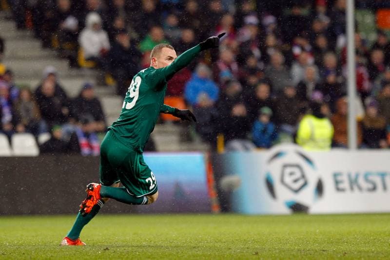 Football. T-Mobile Ekstraklasa. Podbeskidzie Bielsko Biala - Slask Wroclaw. 03.10.2014
