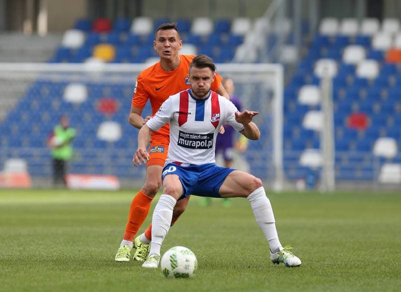 Football. Ekstraklasa. Podbeskidzie Bielsko-Biala - Termalica Bruk-Bet Nieciecza. 17.04.2016
