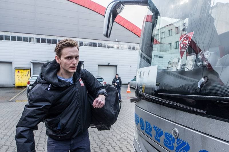 Ice Hockey. Poland national team. Departure. 03.02.2020