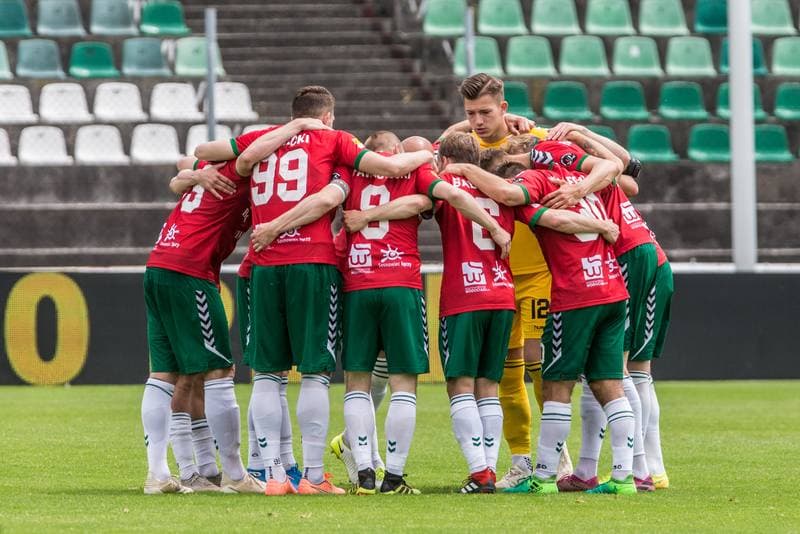 Football. Fortuna I Liga. Zaglebie Sosnowiec - Stomil Olsztyn. 07.06.2020
