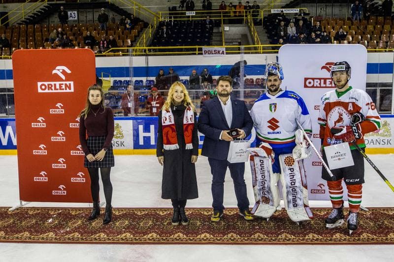 Ice Hockey. Euro Ice Hockey Challenge. Italy - Hungary. 08.11.2019