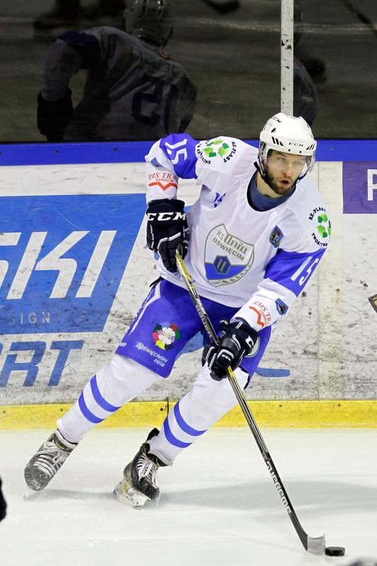 Ice Hockey. Polska Hokej Liga. Unia Oswiecim - MH Automatyka Gdansk. 01.02.2018