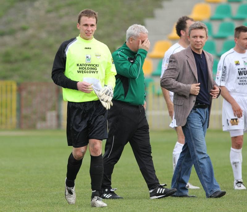 Football. III liga opolsko-slaska. Rozwoj Katowice - Skra Czestochowa. 21.04.2012