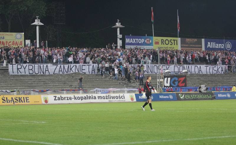 Football. Ekstraklasa. Gornik Zabrze - Legia Warsaw. 10.05.2011