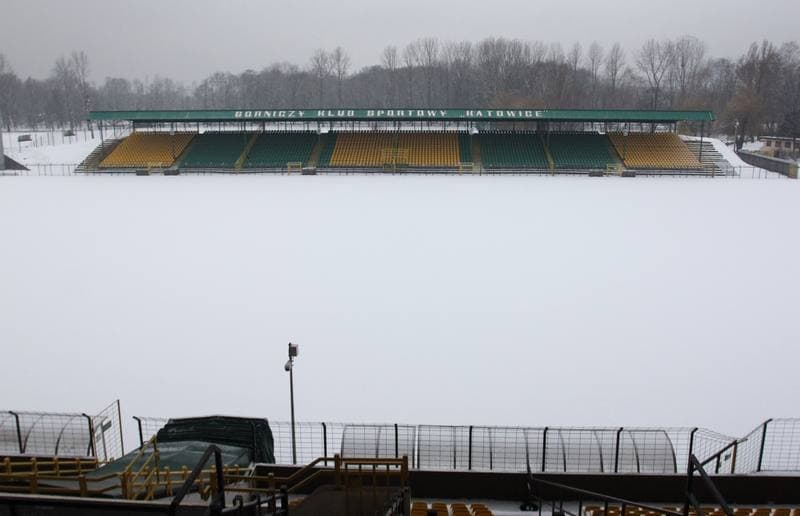 Football. I liga. GKS Katowice - Zawisza Bydgoszcz. 14.02.2013